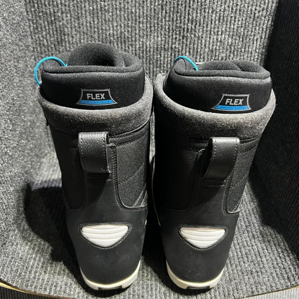 Vans Encore Snowboard Boots Mens 13 Black BOA Lacing UltraCush Winter Sport